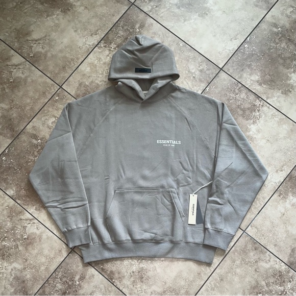 Fear of God Essentials Hoodie Desert Taupe Large